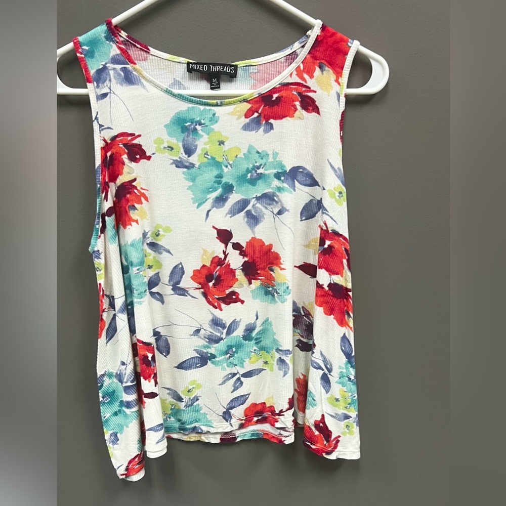 Floral Sleeveless Top